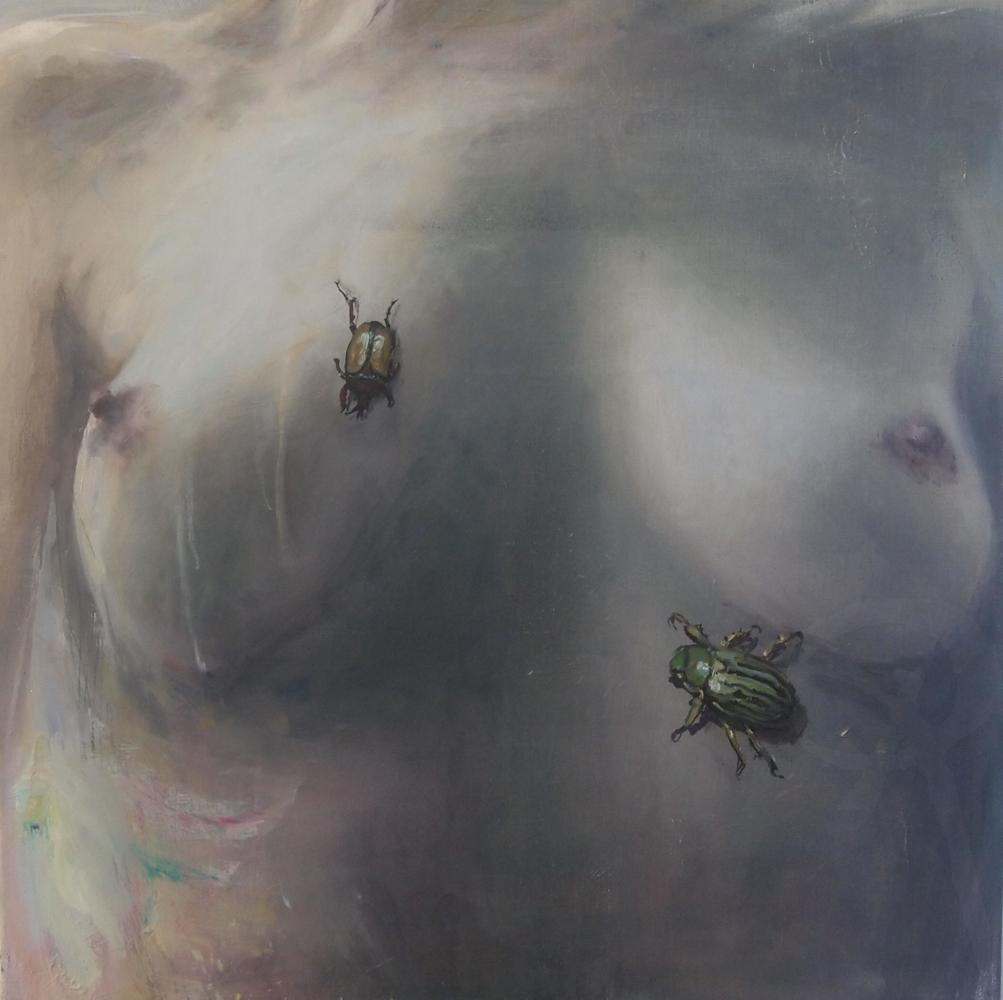 Corinna Weiner - Still life - Nude with insects